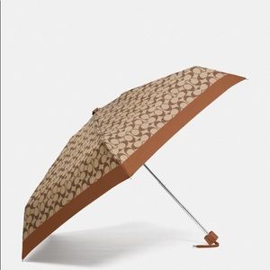 Coach Signature Mini Umbrella